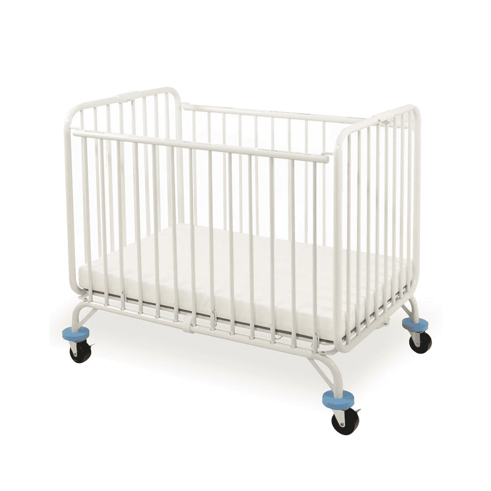 Deluxe Holiday Mini/Portable Folding Metal Crib - The Little Big Store