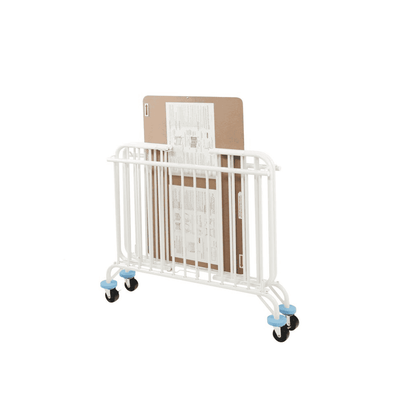 Deluxe Holiday Mini/Portable Folding Metal Crib - The Little Big Store
