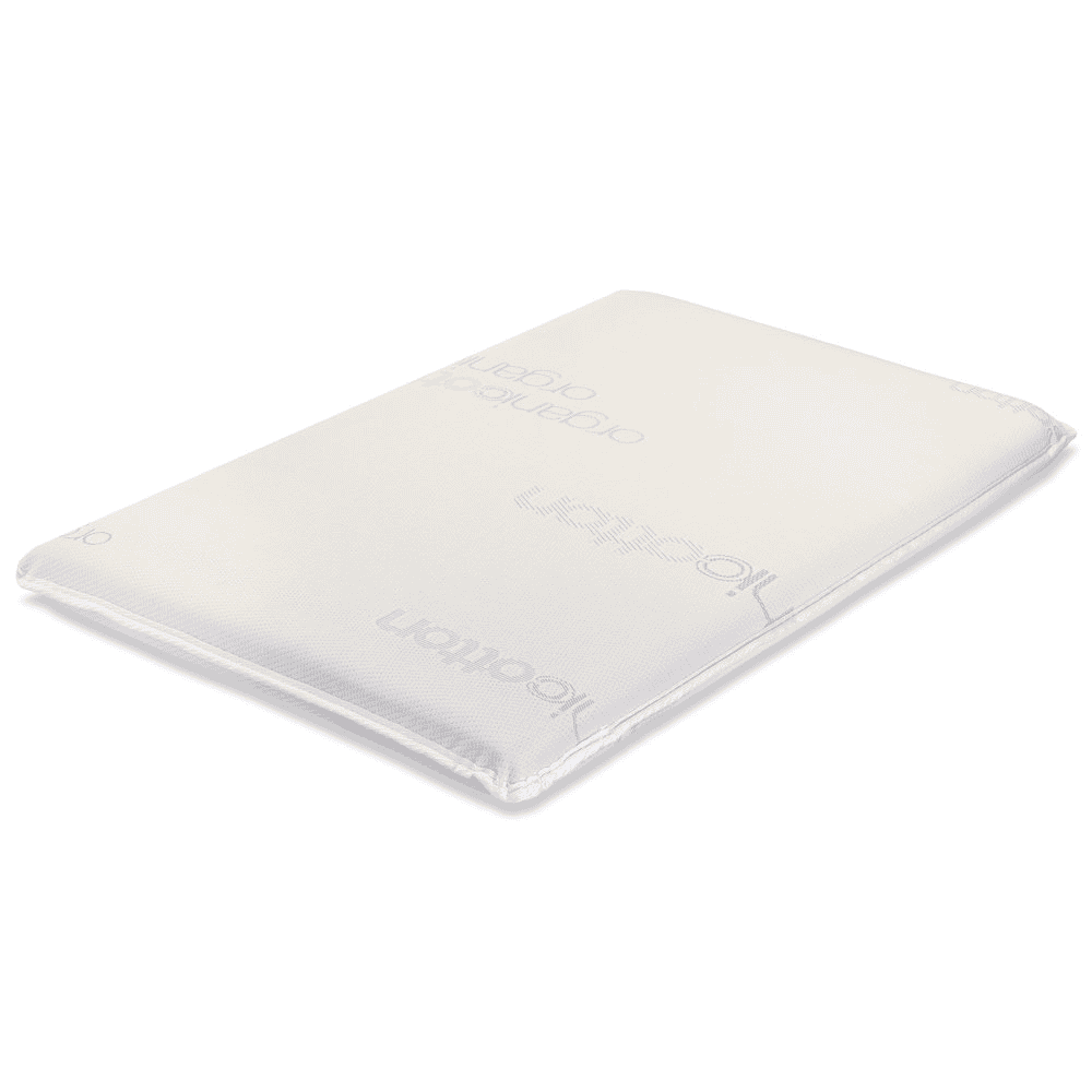 EcoDreams Mini Crib Mattress Pad – 100% Organic Cotton Top, Waterproof Protection | Perfect Fit for LA Baby Non-Full-Size Cribs - The Little Big Store