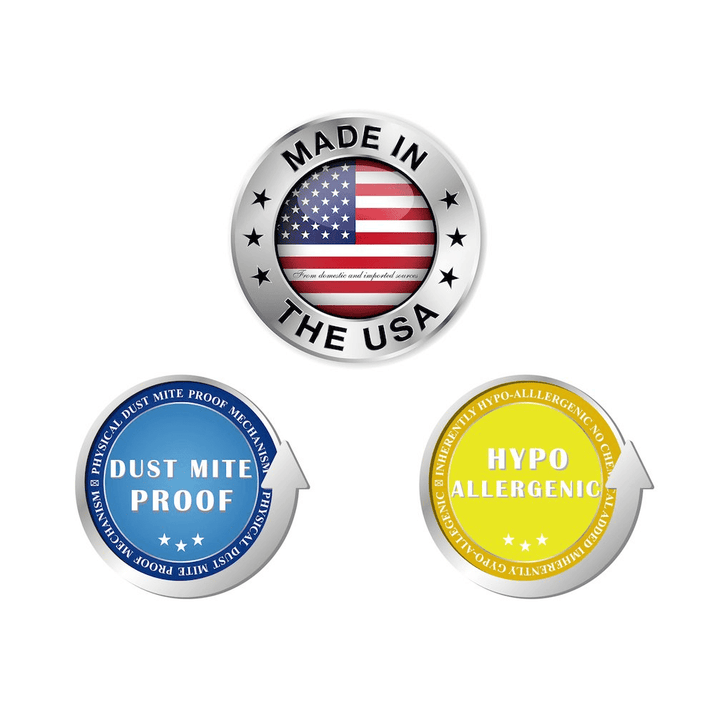 EcoDreams Mini Crib Mattress Pad – 100% Organic Cotton Top, Waterproof Protection | Perfect Fit for LA Baby Non-Full-Size Cribs - The Little Big Store