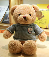Sweater Teddy Bear Doll Plush Toy Bear Pillow Ragdoll - The Little Big Store
