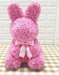 Rose Bunny Stuffed Toy - The Little Big Store