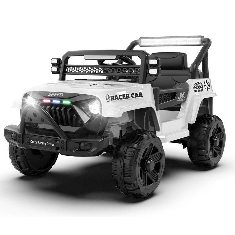12V Kids Electric Ride-On Car with Parent Remote Control | Bluetooth & LED Lights
