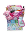 New Baby Celebration Gift Box - Pink - baby bath set - baby gift basket - new baby gift basket - baby gift baskets - baby shower gifts - The Little Big Store