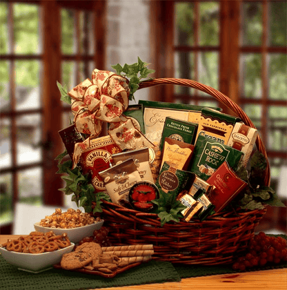 Sweets and Treats Gift Basket - gourmet gift basket - The Little Big Store