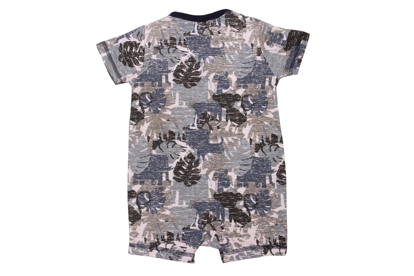 Xander Tropical Leaf Romper Baby - The Little Big Store