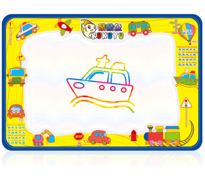 🎨 AquaDoodle Magic Water Drawing Mat – Educational Toy for Kids! 🌊✨