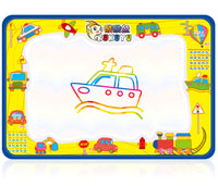 🎨 AquaDoodle Magic Water Drawing Mat – Educational Toy for Kids! 🌊✨