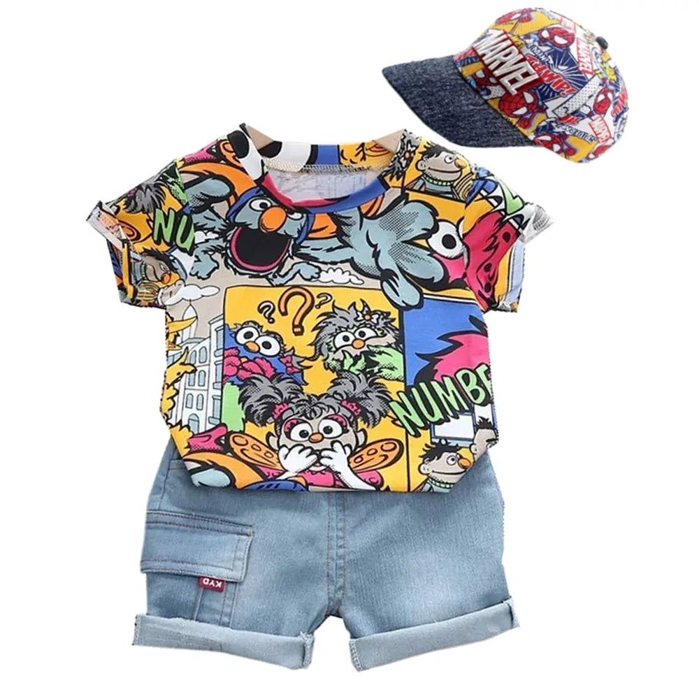 Product Name: GraffitiSplash™ Summer Outfit Set 🌞