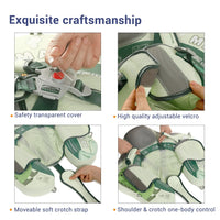 SplashVIP Baby Float: Ultimate Non-Inflatable Swim Trainer with Canopy - The Little Big Store