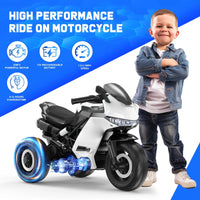 12V Motorcycle for Kids, Electric Motorcycle with 3 Wheels&Music ,Ride on Toys for Boy Girl