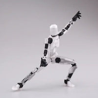 Multi-Jointed Shapeshift Robot Action Figure Toy Set
