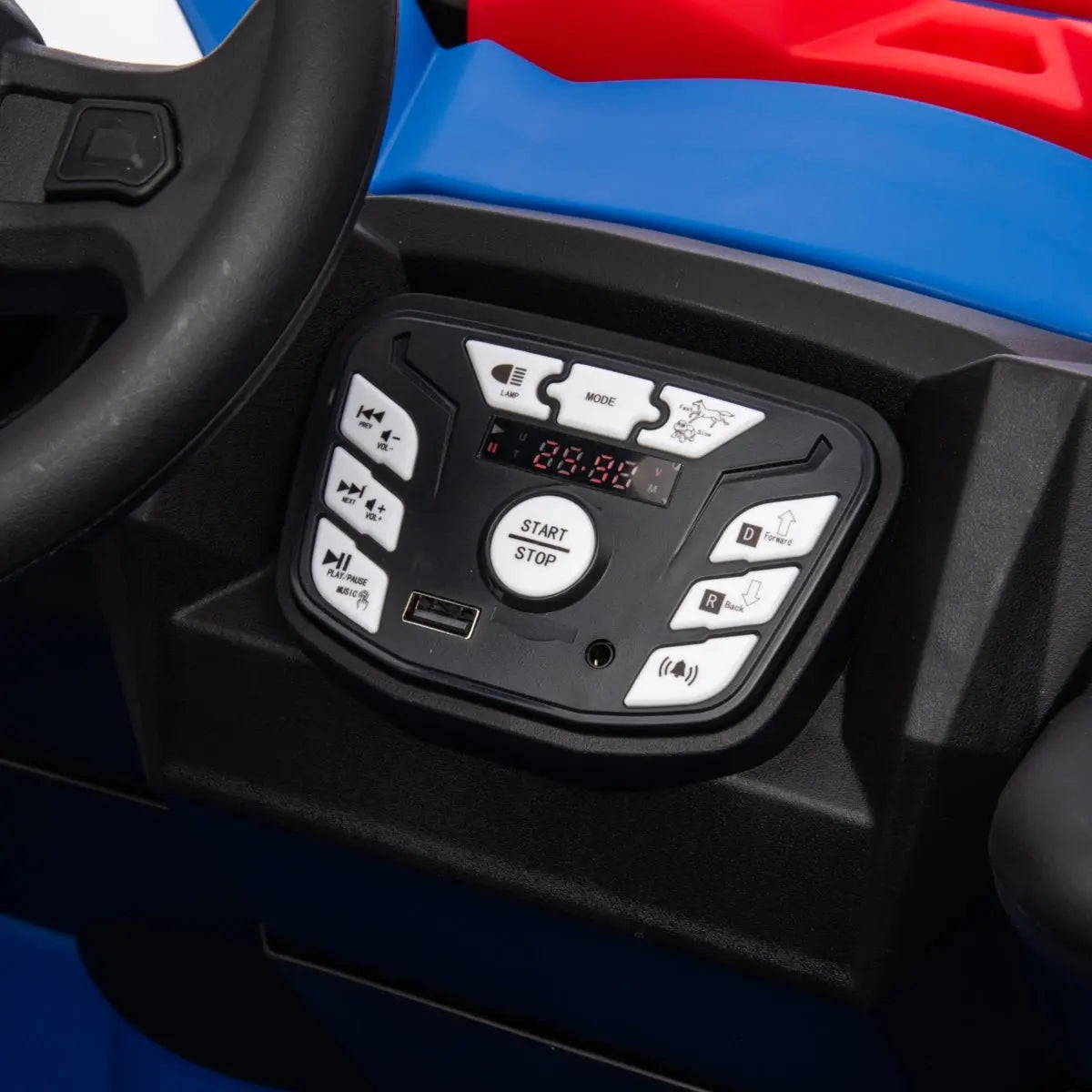 🚓 StormGuard™ 24V Freddo Police UTV – 2-Seater Adventure Ride