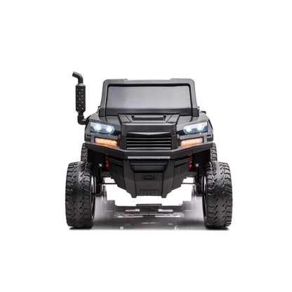 🚜 Freddo Titan™ 24V 6-Wheeler Tractor Trailer – 2-Seater Ride-On with Dump Cart & Parental Remote