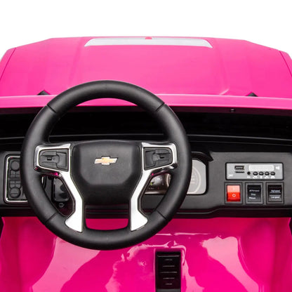 🚚 SilverBolt™ 24V Chevrolet Silverado 4x4 – 2-Seater Power Ride Truck