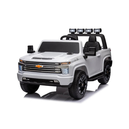 🚚 SilverBolt™ 24V Chevrolet Silverado 4x4 – 2-Seater Power Ride Truck