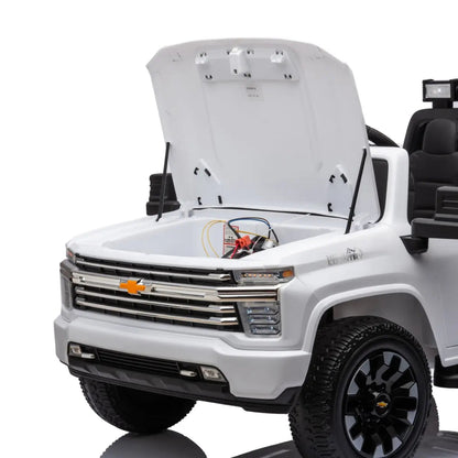 🚚 SilverBolt™ 24V Chevrolet Silverado 4x4 – 2-Seater Power Ride Truck