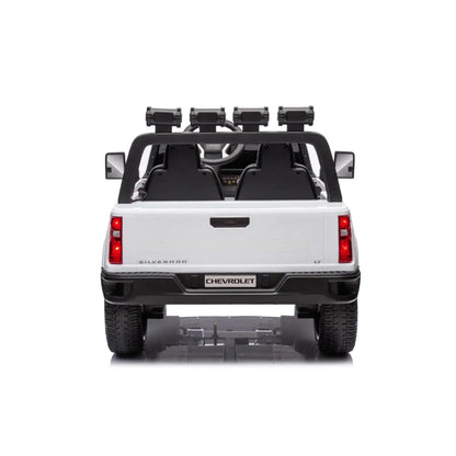 🚚 SilverBolt™ 24V Chevrolet Silverado 4x4 – 2-Seater Power Ride Truck