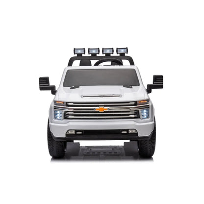 🚚 SilverBolt™ 24V Chevrolet Silverado 4x4 – 2-Seater Power Ride Truck