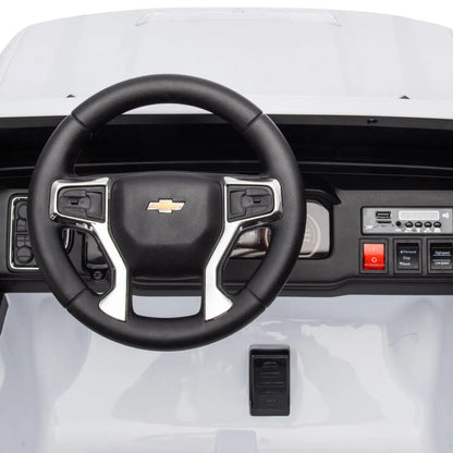 🚚 SilverBolt™ 24V Chevrolet Silverado 4x4 – 2-Seater Power Ride Truck