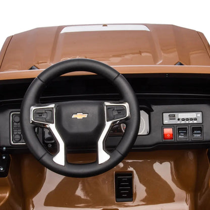 🚚 SilverBolt™ 24V Chevrolet Silverado 4x4 – 2-Seater Power Ride Truck