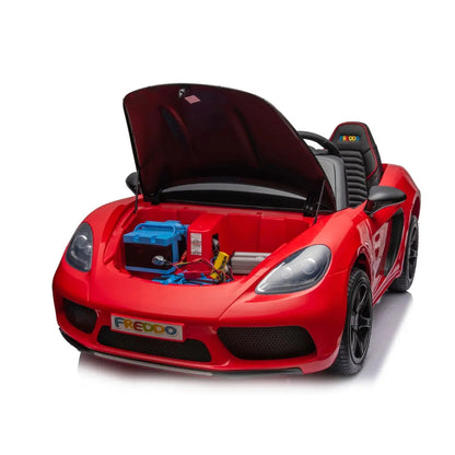 🚀 48V Freddo Rocket – Fastest 2-Seater Ride-On Car for Kids | Dual Brushless Motors, Precision Differential, LED Lights, Bluetooth, Remote Control | Ages 6–12 👨‍🚀⚡