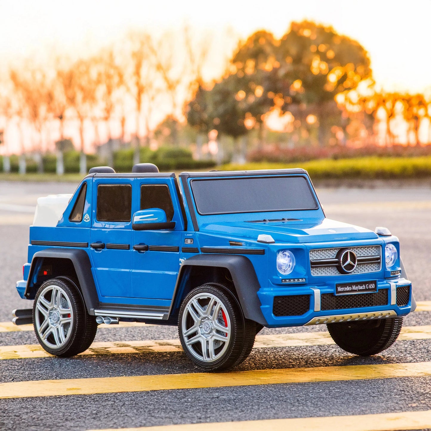 🚙 12V Mercedes Maybach G650 Landaulet Kids Ride-On – 1 Seater Luxury SUV | Remote Control, LED Lights, MP3, for Ages 3–6 🏁🎶