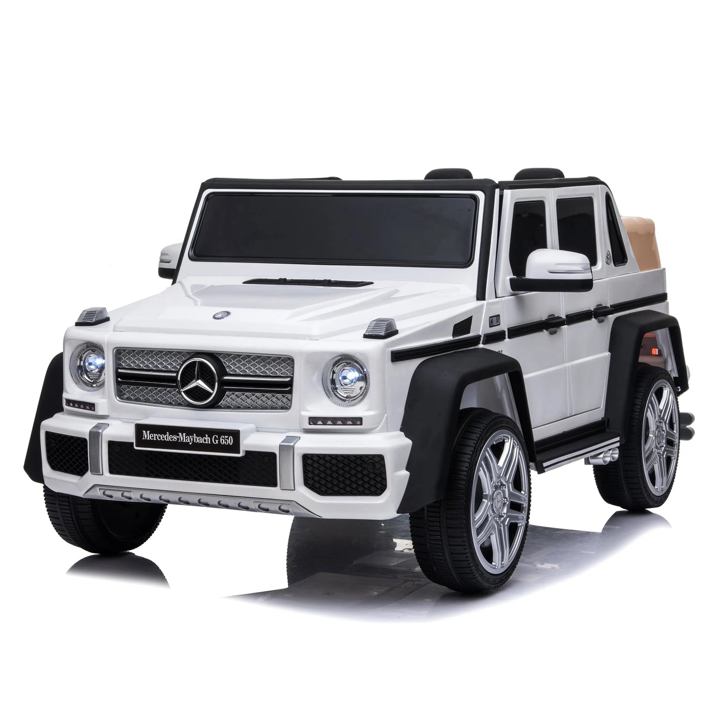 🚙 12V Mercedes Maybach G650 Landaulet Kids Ride-On – 1 Seater Luxury SUV | Remote Control, LED Lights, MP3, for Ages 3–6 🏁🎶