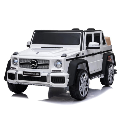 🚙 12V Mercedes Maybach G650 Landaulet Kids Ride-On – 1 Seater Luxury SUV | Remote Control, LED Lights, MP3, for Ages 3–6 🏁🎶