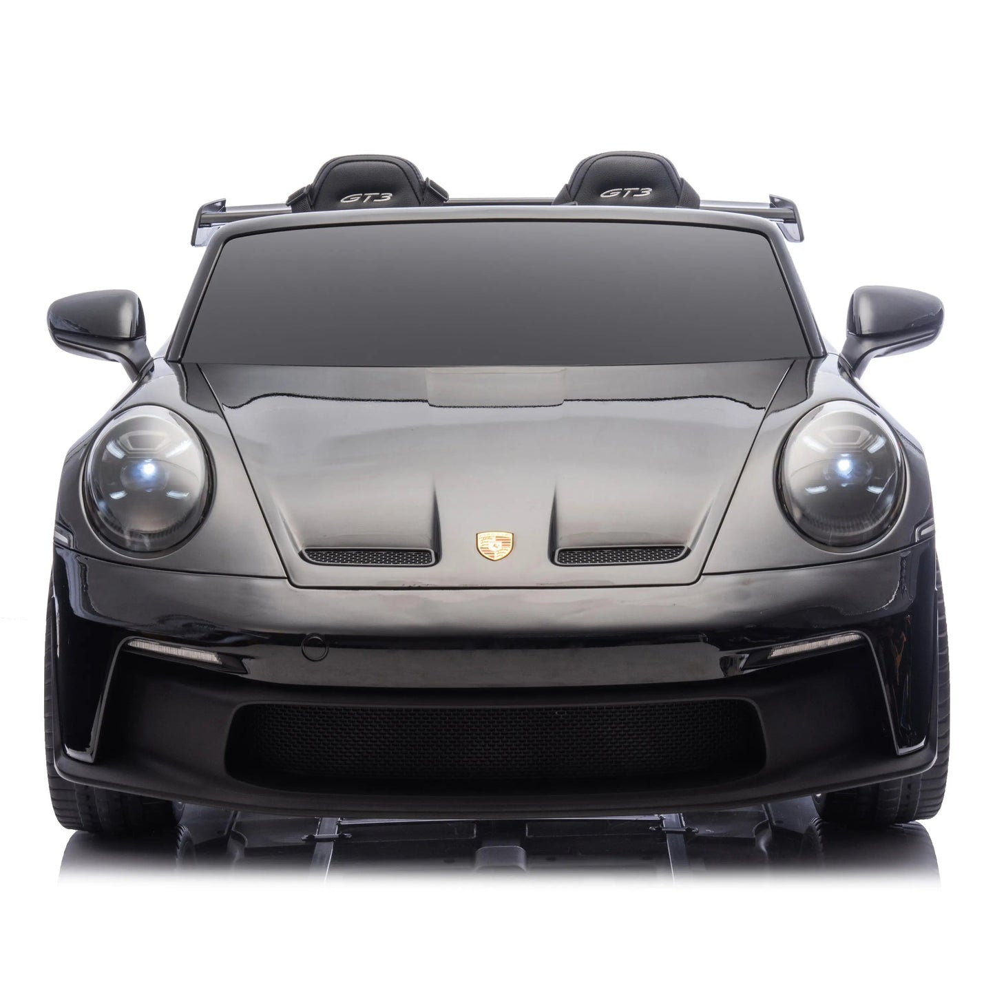 Licensed 24V Porsche 911 GT3 Kids Ride-On Car – 2-Seater with Silent Motor, Remote Control, LED Lights & Music | Ages 3–8
