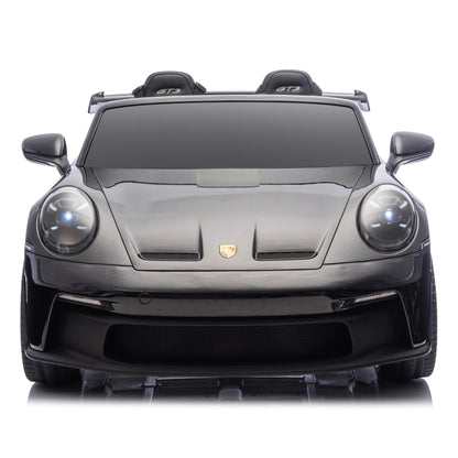 Licensed 24V Porsche 911 GT3 Kids Ride-On Car – 2-Seater with Silent Motor, Remote Control, LED Lights & Music | Ages 3–8