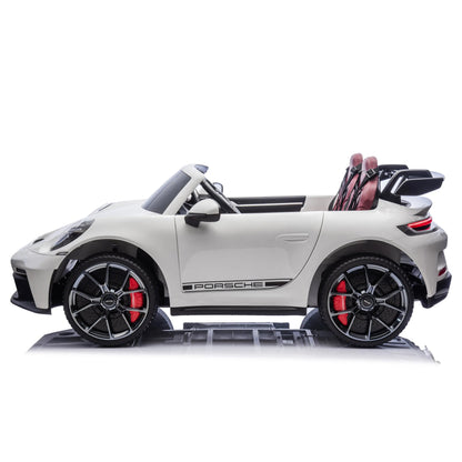Licensed 24V Porsche 911 GT3 Kids Ride-On Car – 2-Seater with Silent Motor, Remote Control, LED Lights & Music | Ages 3–8