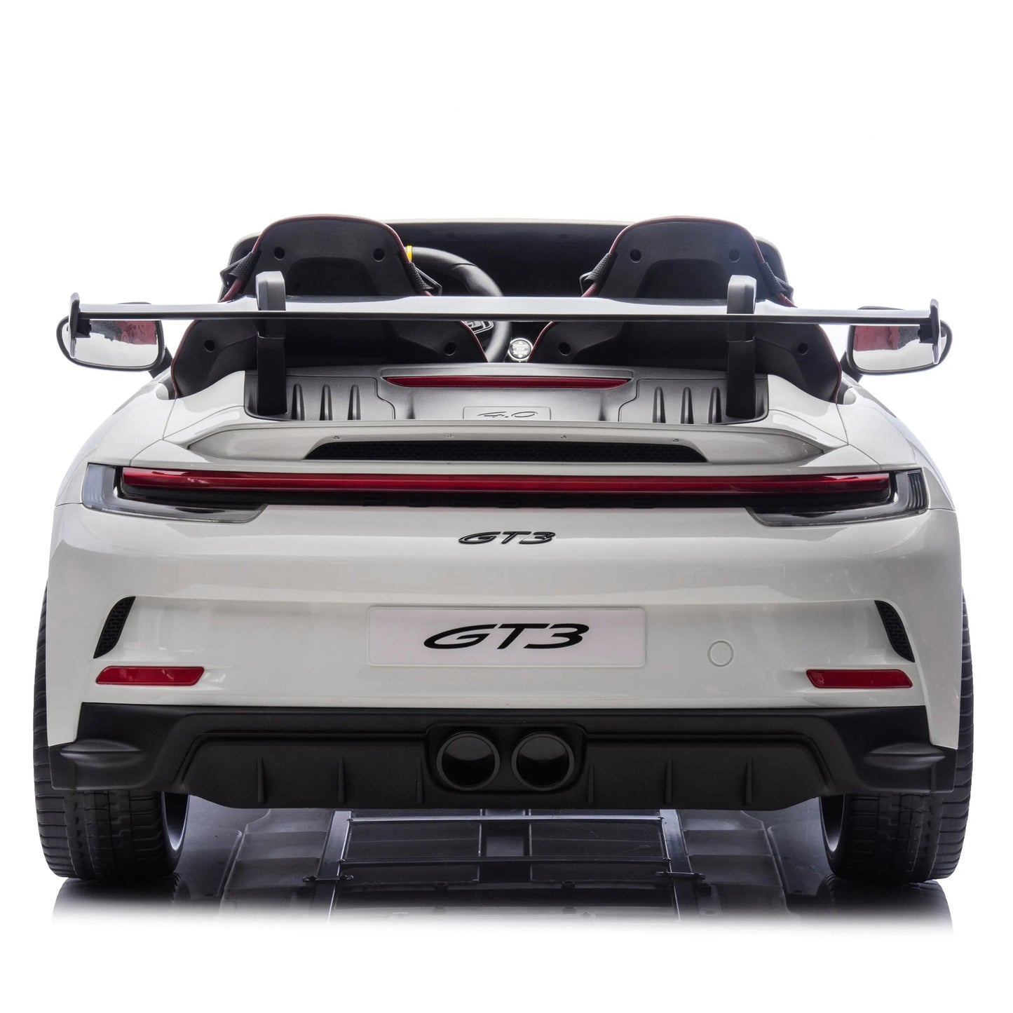 Licensed 24V Porsche 911 GT3 Kids Ride-On Car – 2-Seater with Silent Motor, Remote Control, LED Lights & Music | Ages 3–8