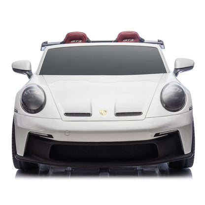 Licensed 24V Porsche 911 GT3 Kids Ride-On Car – 2-Seater with Silent Motor, Remote Control, LED Lights & Music | Ages 3–8