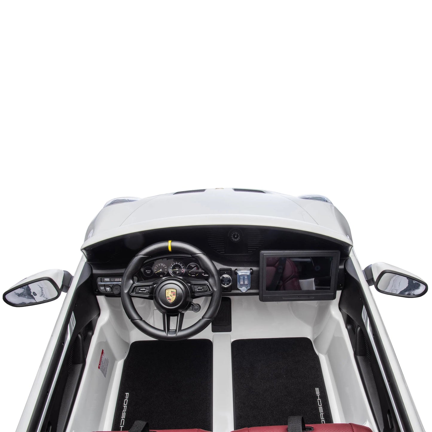 Licensed 24V Porsche 911 GT3 Kids Ride-On Car – 2-Seater with Silent Motor, Remote Control, LED Lights & Music | Ages 3–8