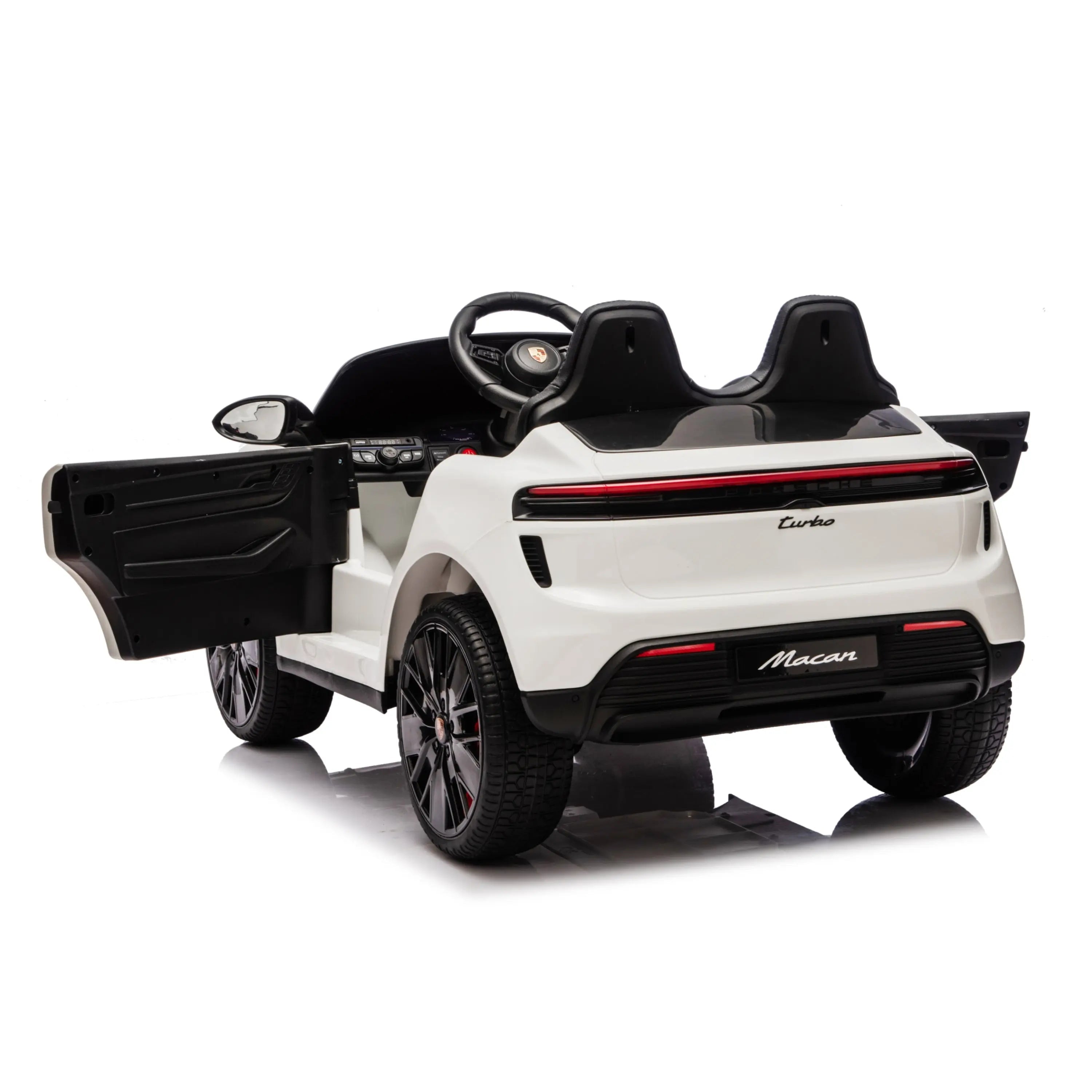 Licensed Porsche Macan Turbo 24V Kids Electric Ride-On Car
