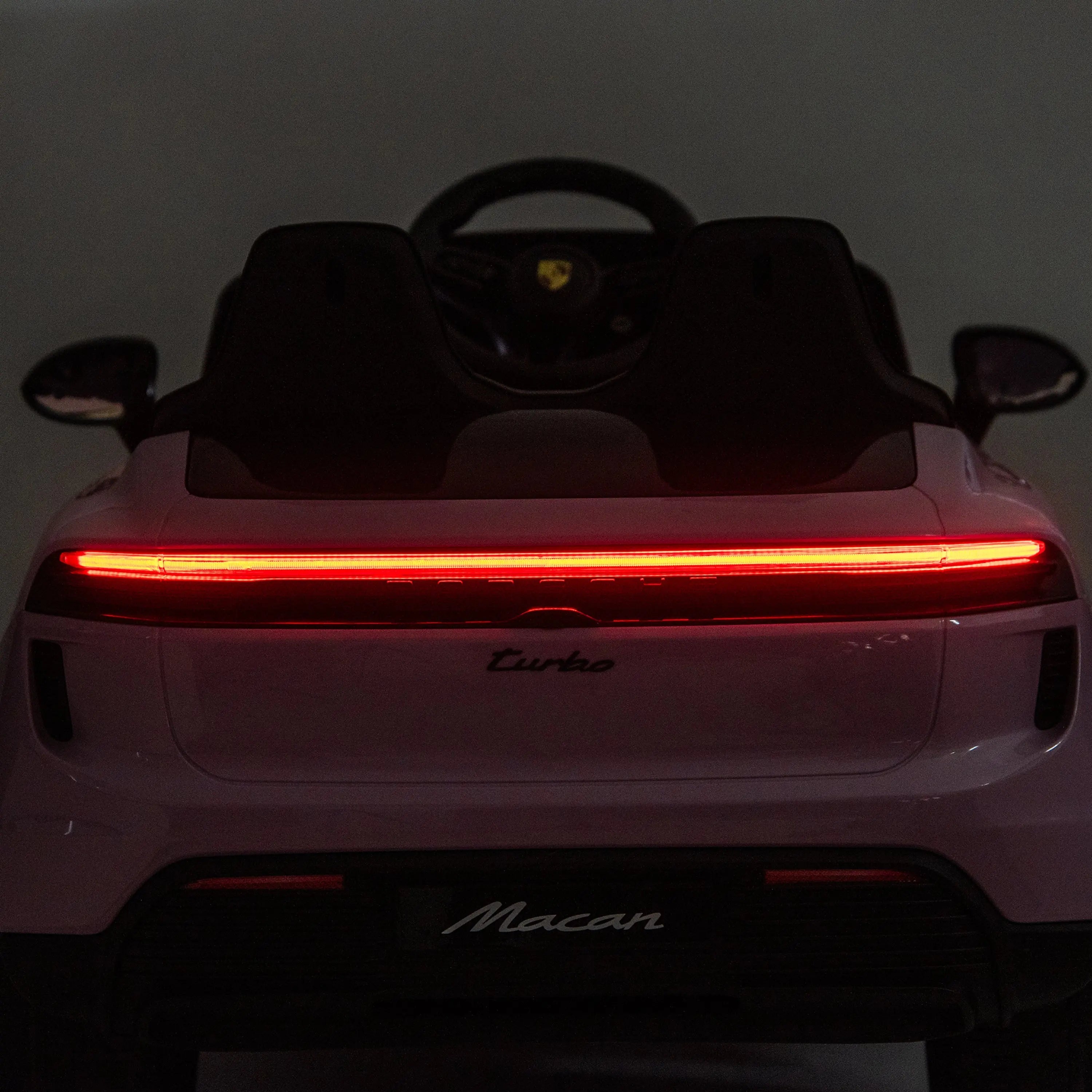 Licensed Porsche Macan Turbo 24V Kids Electric Ride-On Car