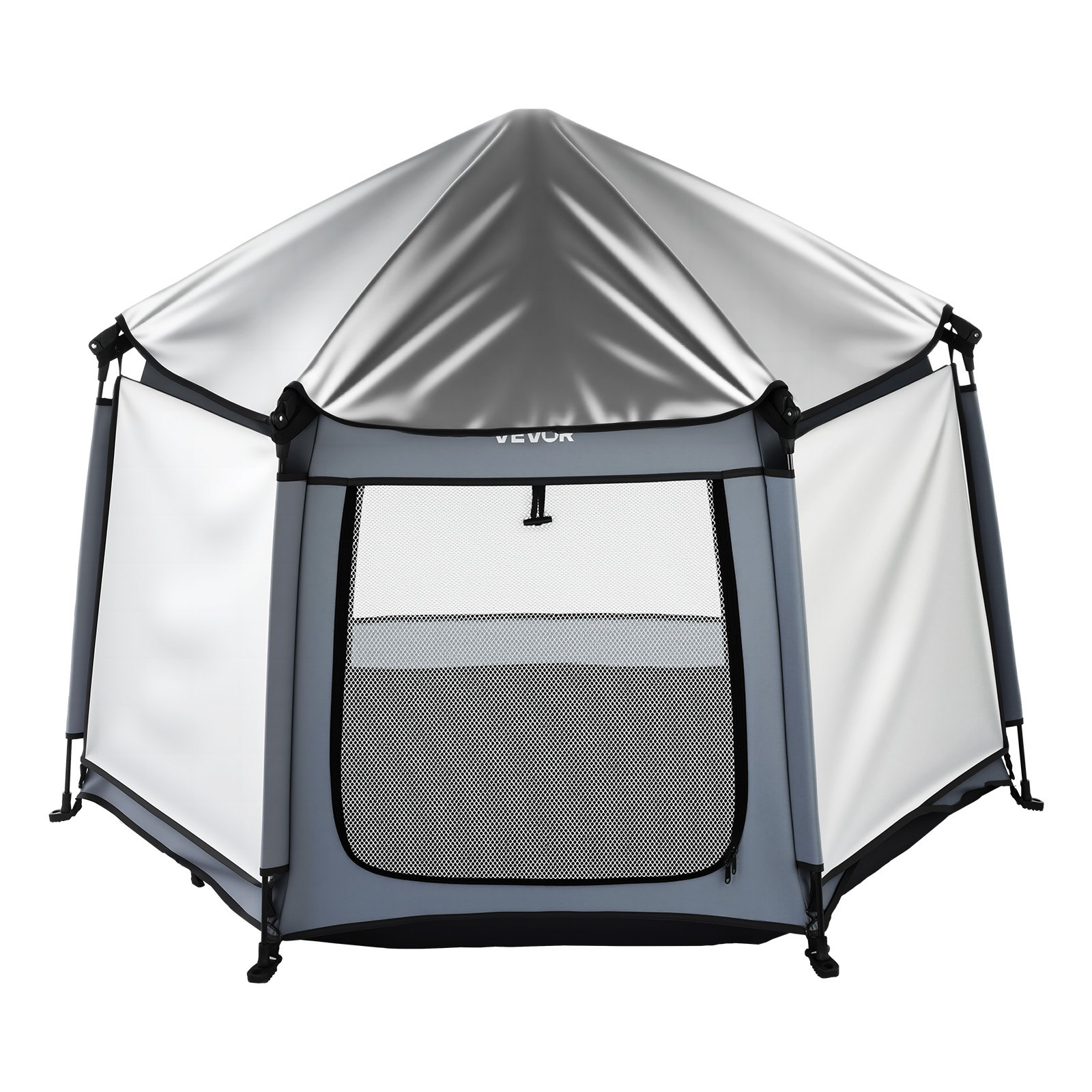 Baby Playpen with Canopy – Portable Foldable Play Yard