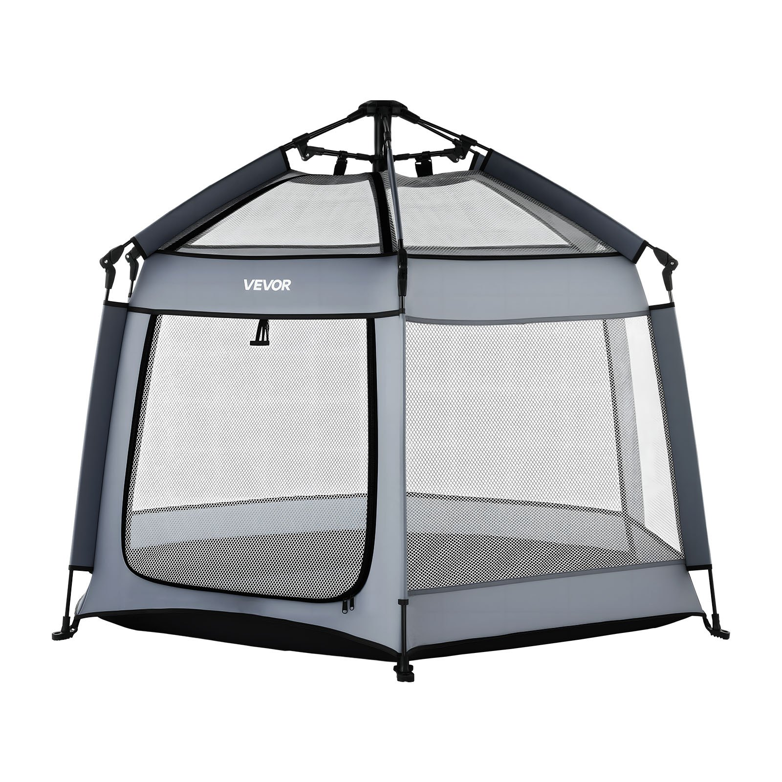 Baby Playpen with Canopy – Portable Foldable Play Yard
