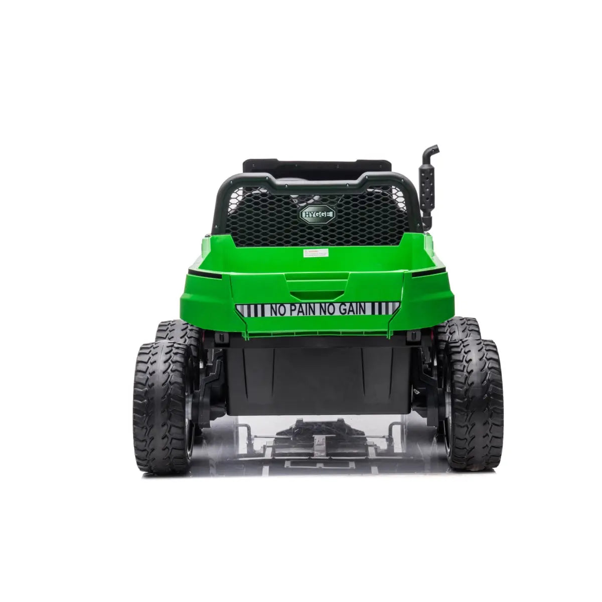 🚜 Freddo Titan™ 24V 6-Wheeler Tractor Trailer – 2-Seater Ride-On with Dump Cart & Parental Remote