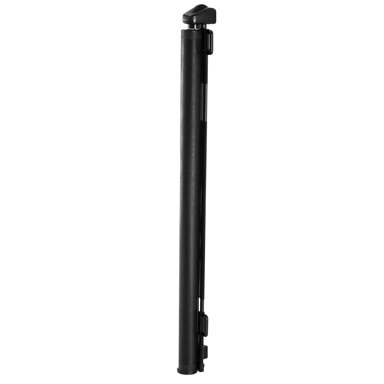 Retractable Baby Gate, 72.8-Inch Wide, 38.5-Inch Tall – Black