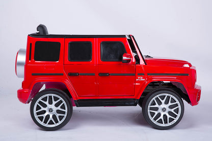 licensed Mercedes-Benz G63 Kids Ride On Car,kids Electric Car with Remote Control 12V licensed children car Motorized Vehicles for Girls,Boys,gift , Music, Horn, Spring Suspension, Safety Lock - The Little Big Store