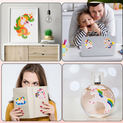 SparkleDreams: Unicorn 5D Diamond Painting Kit for Kids - The Little Big Store