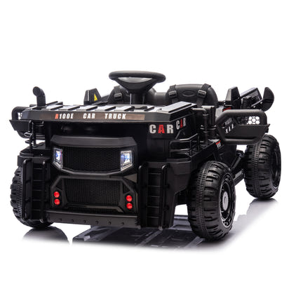 24V 2-Seater Kids Ride-On Dump Truck with Remote Control, Bluetooth, MP3, LED Lights & Electric Shovel – 400W Motor, Ages 3+