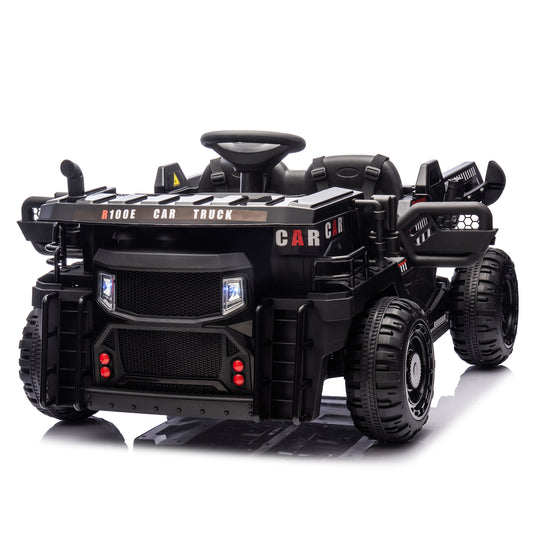 24V 2-Seater Kids Ride-On Dump Truck with Remote Control, Bluetooth, MP3, LED Lights & Electric Shovel – 400W Motor, Ages 3+