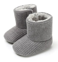 Cozy Sunflower Cotton Baby Boots - The Little Big Store