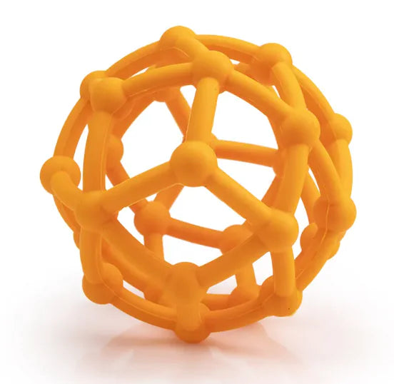 Soft Silicone Baby Ball – Hollow Round Toy for Newborns - The Little Big Store