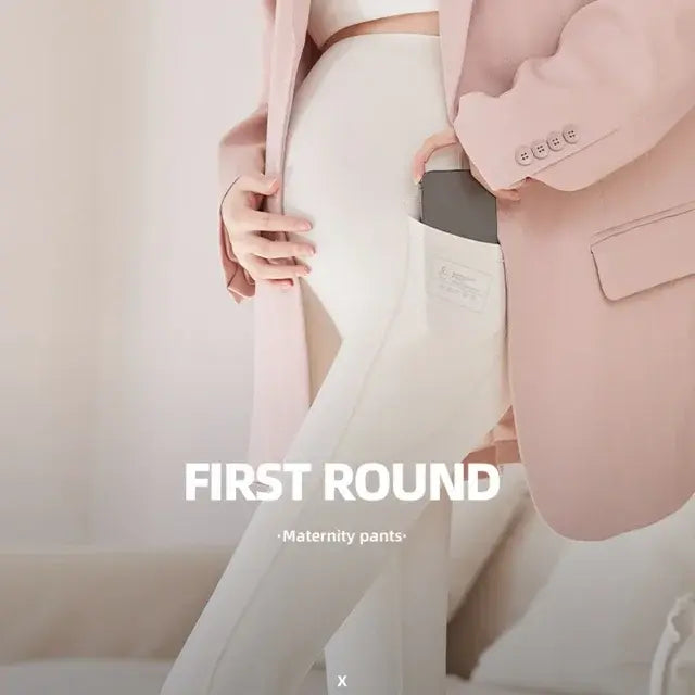 Maternity Leggings Adjustable Waist - The Little Big Store