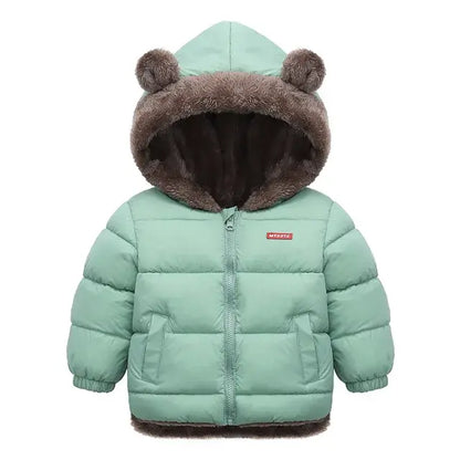 Children's Thick Fleece Coat - The Little Big Store