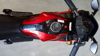 kids motorcycle 12V motorcycle for kids 3 4 5 6 years Boys Girls 12v7ah kids motorcycle ride on toy with Training Wheels/manual throttle/ drive by hand /Lighting wheels - The Little Big Store